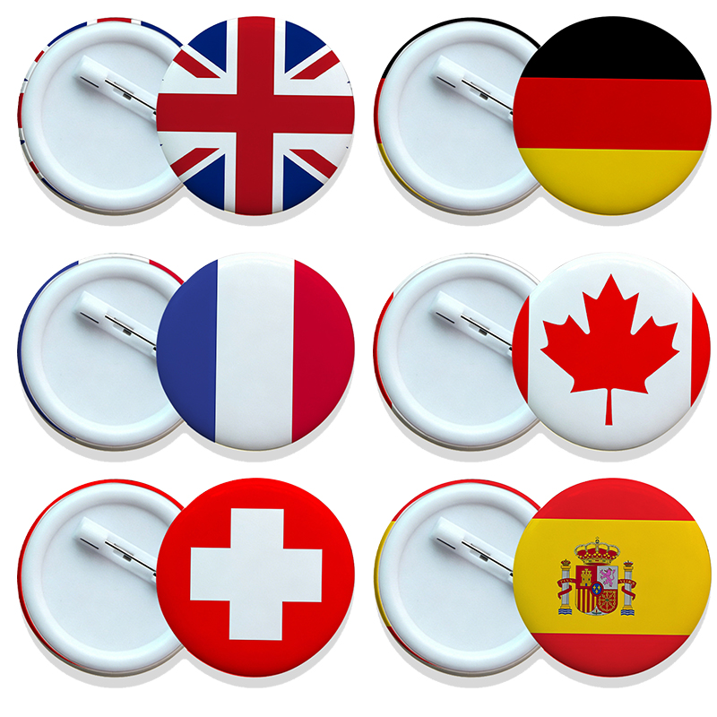 Men'S Accessories Uk - Bros Bendera Nasional Eropa: Prancis, Polandia,