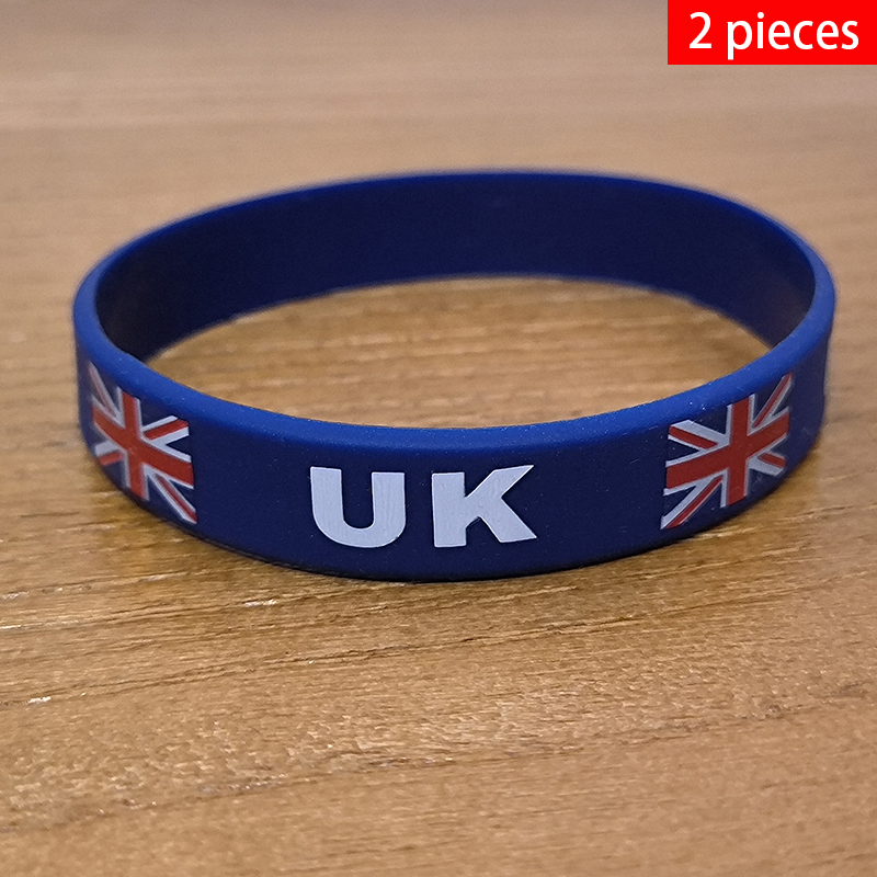 2 buah gelang bendera nasional - Men'S Accessories Uk ulasan dan harga