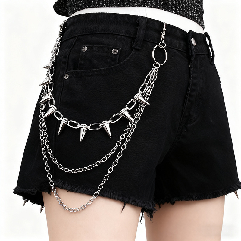 Rantai Pinggang Unisex Hip Hop - Men Accessories Ring ulasan dan harga