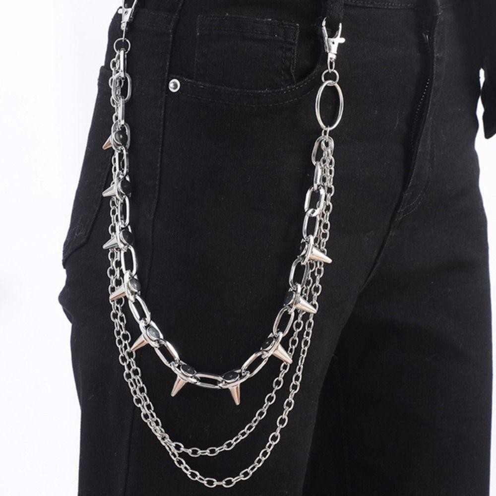 Rantai Pinggang Unisex Hip Hop - Men Accessories Ring ulasan dan harga