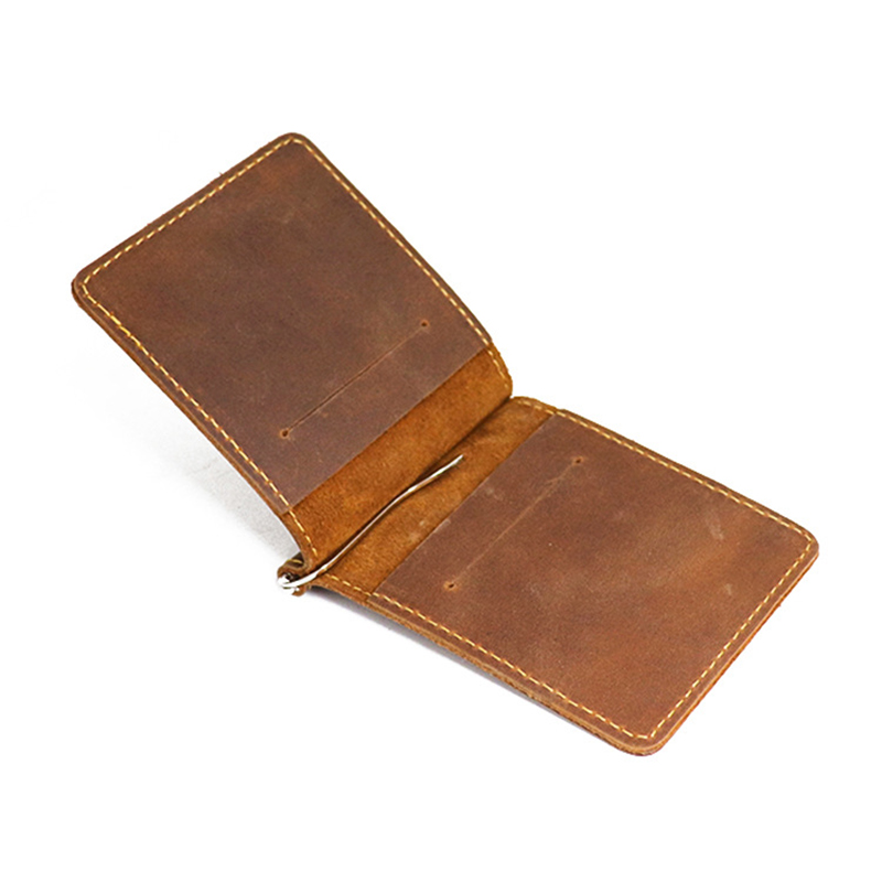 Kulit Asli Buatan Tangan Uang  - Money Clip Slim ulasan dan harga