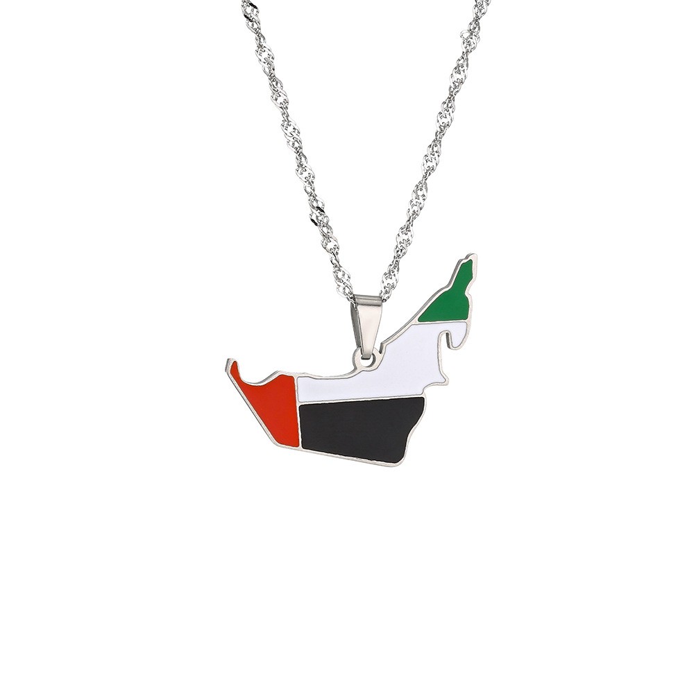Kalung Liontin Peta dan Bender - Men Accessories Uae ulasan dan harga