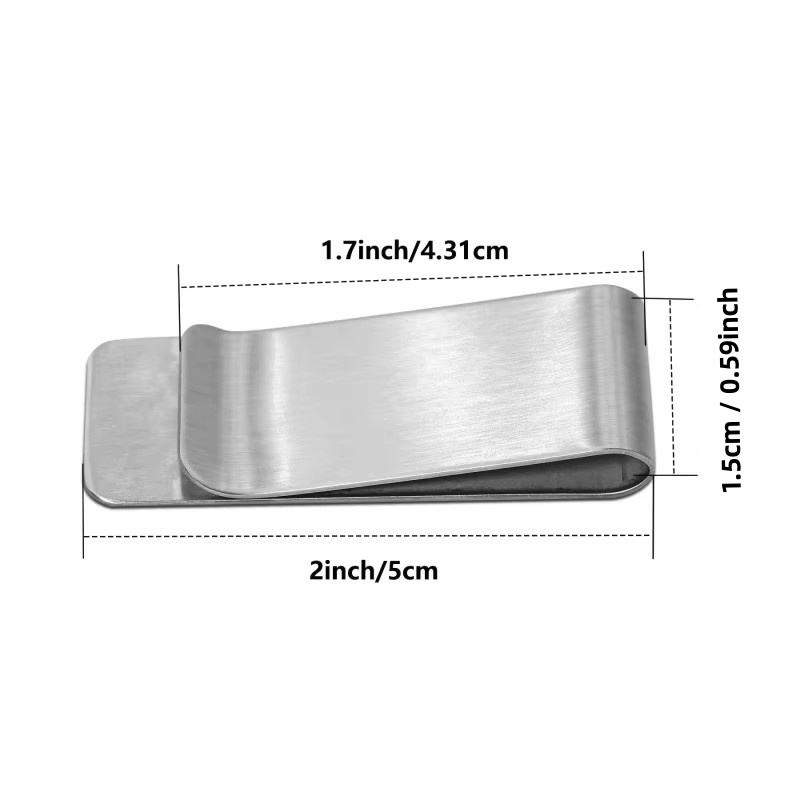 20PCS Dompet Tipis Stainless S - Money Clip Slim ulasan dan harga