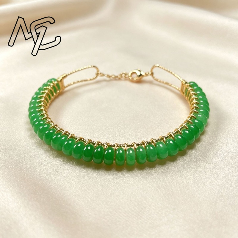 Gelang Manik-Manik Batu Giok B - Men'S Accessories And Jewelry ulasan dan harga