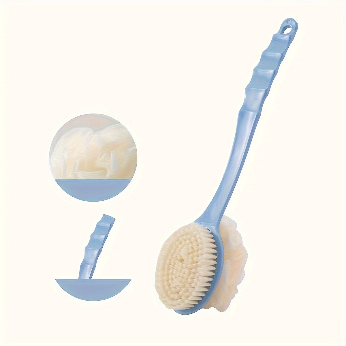 Sikat badan mandi Loofah lembu - Men'S Accessories Types ulasan dan harga