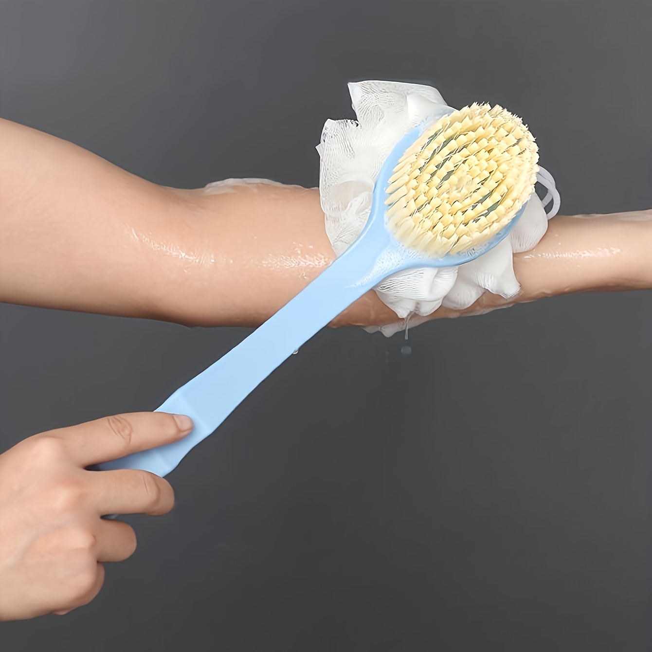 Sikat badan mandi Loofah lembu - Men'S Accessories Types ulasan dan harga