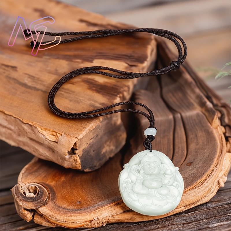 Kalung Liontin Nezha Giok Asli - Men'S Accessories And Jewelry ulasan dan harga